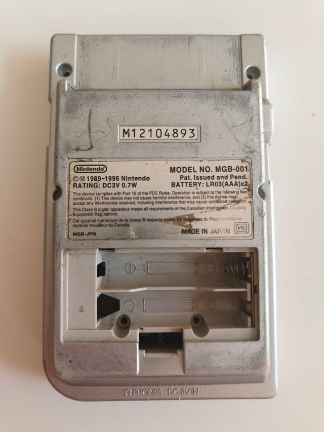 Carcasa Game Boy Pocket