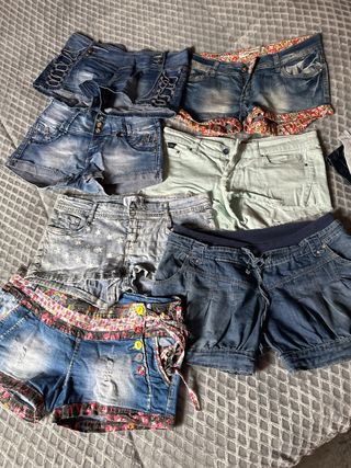 Vaqueros cortos