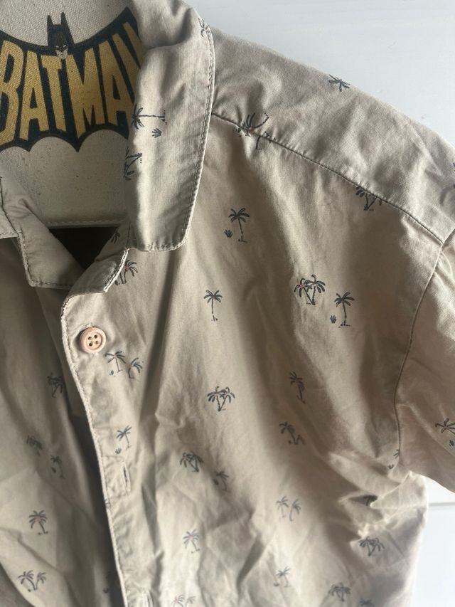 Camisa niño zara manga corta 3 años