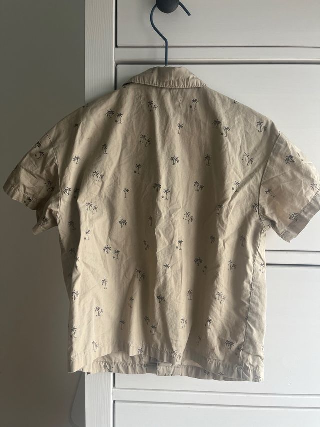 Camisa niño zara manga corta 3 años