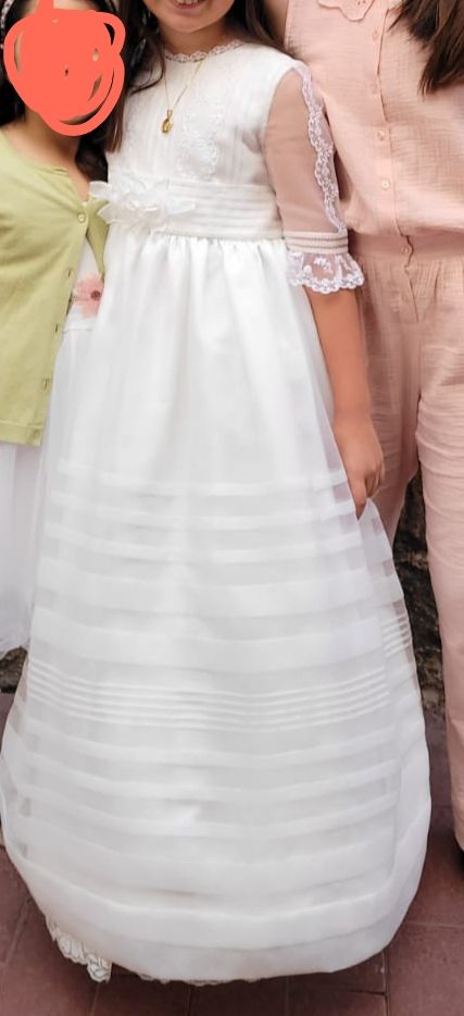 Vestido primera comunión blanco