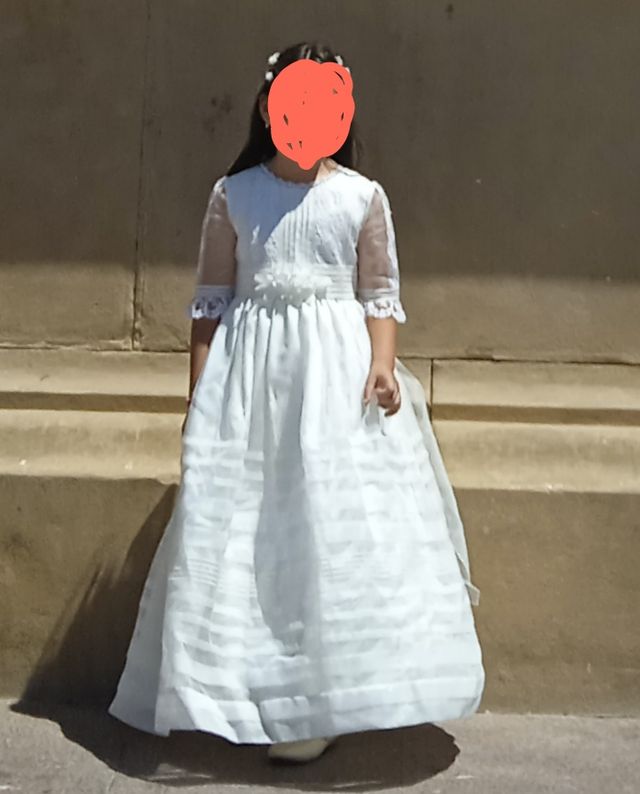 Vestido primera comunión blanco
