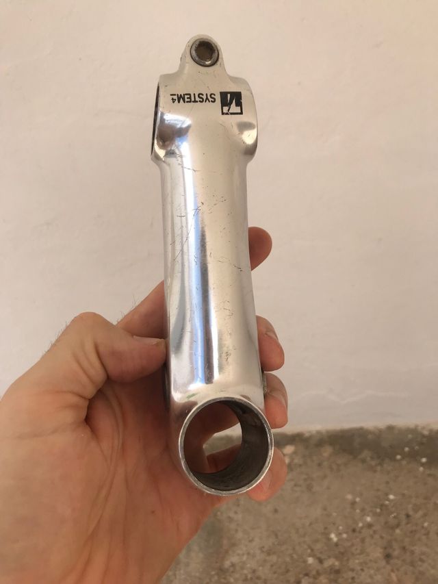 Potencia manillar bicicleta montaña aluminio