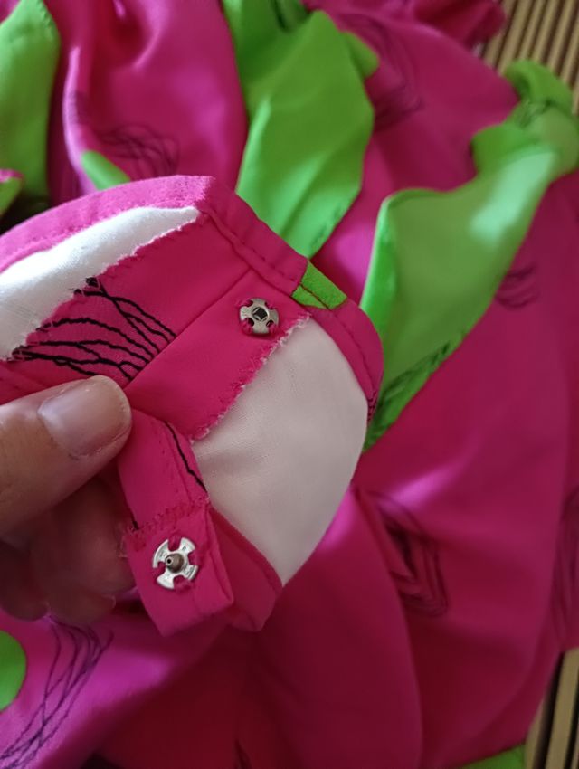 Vestido flamenco rosa