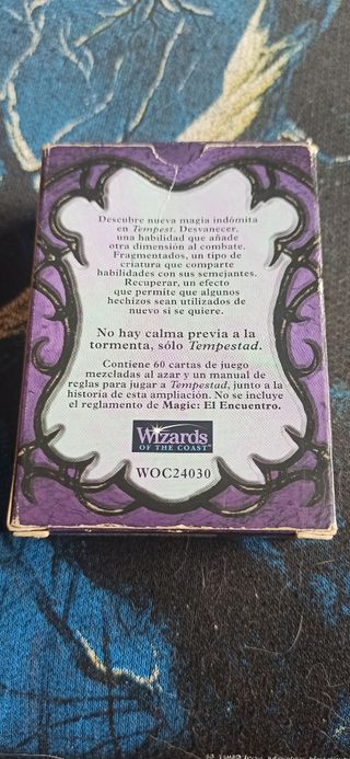 Caja cartas Magic El encuentro