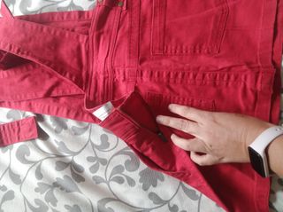 Peto rojo de falda de Pimkie 