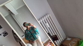 Blusón Zara estilo Kimono