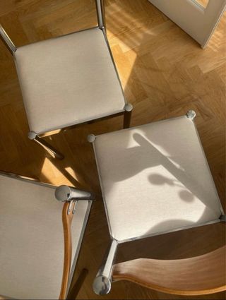 6 sillas vintage restauradas