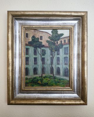 Cuadro del poeta castellonense "Bernat Artola"