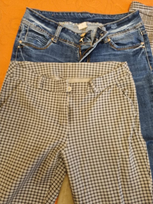 7 Pantaloni donna taglia 44 varie colorazioni