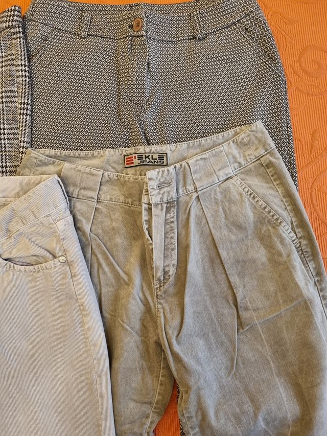 7 Pantaloni donna taglia 44 varie colorazioni