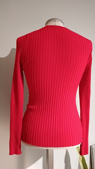 Camisa Roja Ajustada