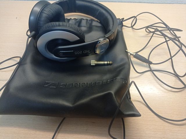 Cascos de musica sennheiser hd 205