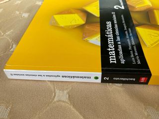 Libro texto: Matematicas Aplicadas 2bachillerato