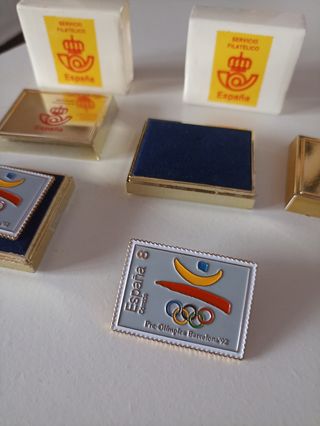 Pin Sello Correos Olimpiadas Barcelona92