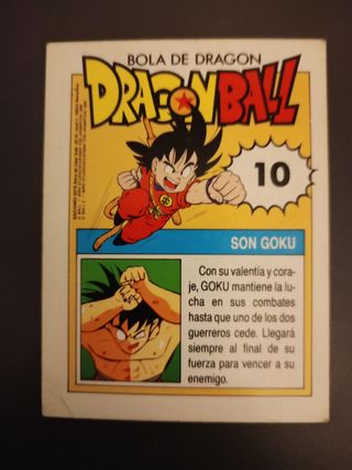 Cartas Dragon Ball