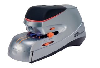 Grapadora Rapid eléctrica OPTIMA 70, plata/negro