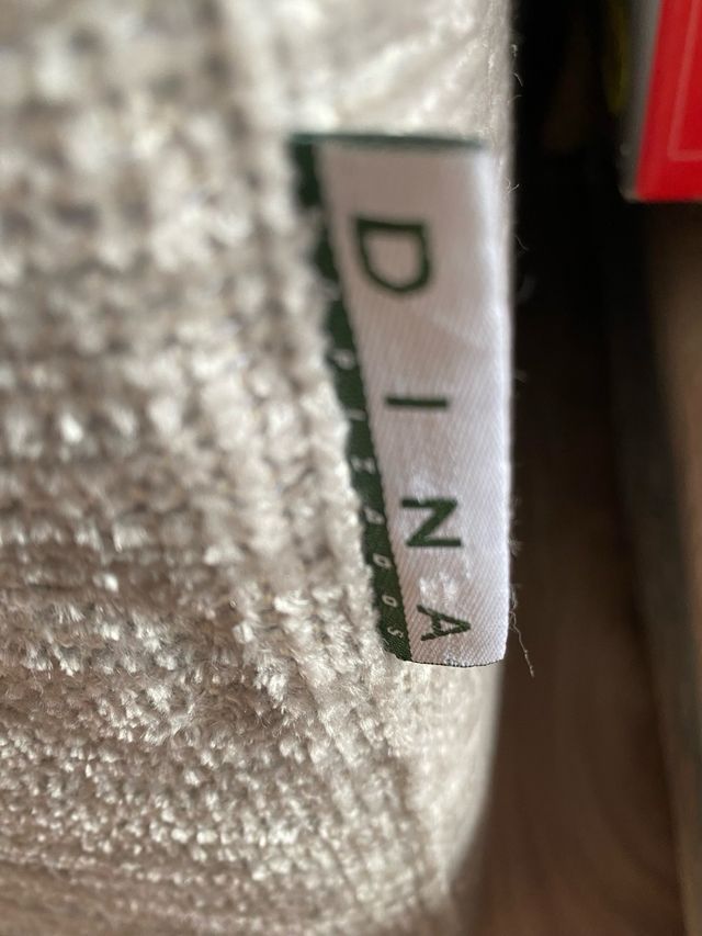 Sofa Chaise longe blanco/gris claro 1,75x1,10