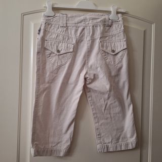 Bermuda di jeans bianche bambina