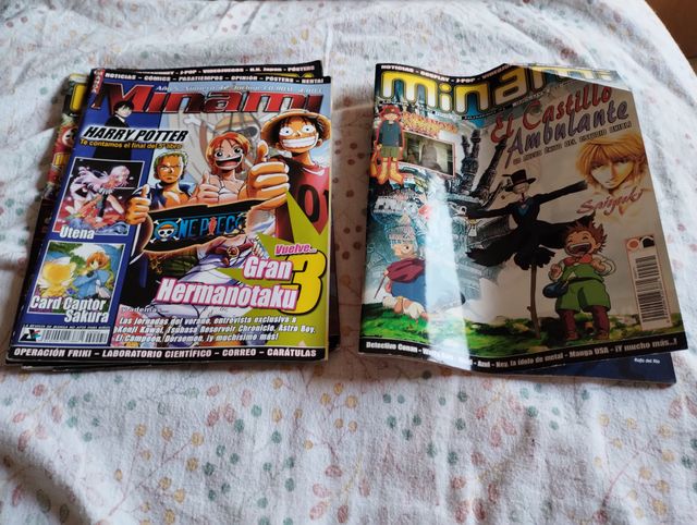 Lote revistas anime Minami