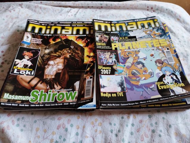 Lote revistas anime Minami