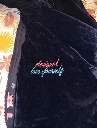 Chaqueta Desigual reversible niña