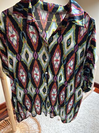 Blusa estampada de verano