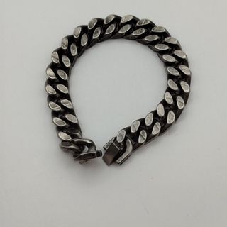 Brazalete de acero titanio negro