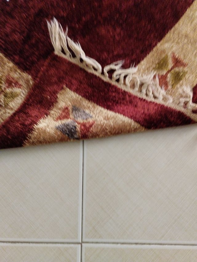 Tre tappeti velluto morbido