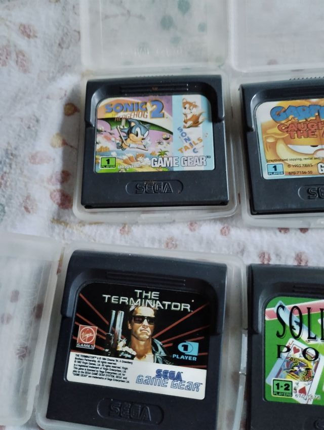 Lote de juegos Game Gear