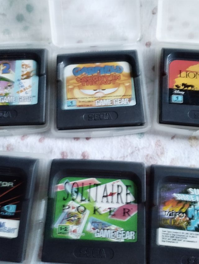 Lote de juegos Game Gear