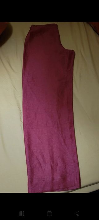 Pantalón de vestir tipo lino tallaXL