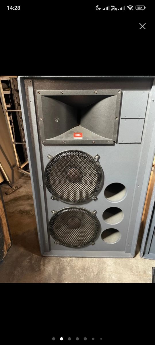 Cajas JBL original 4770 A - 6 unidades