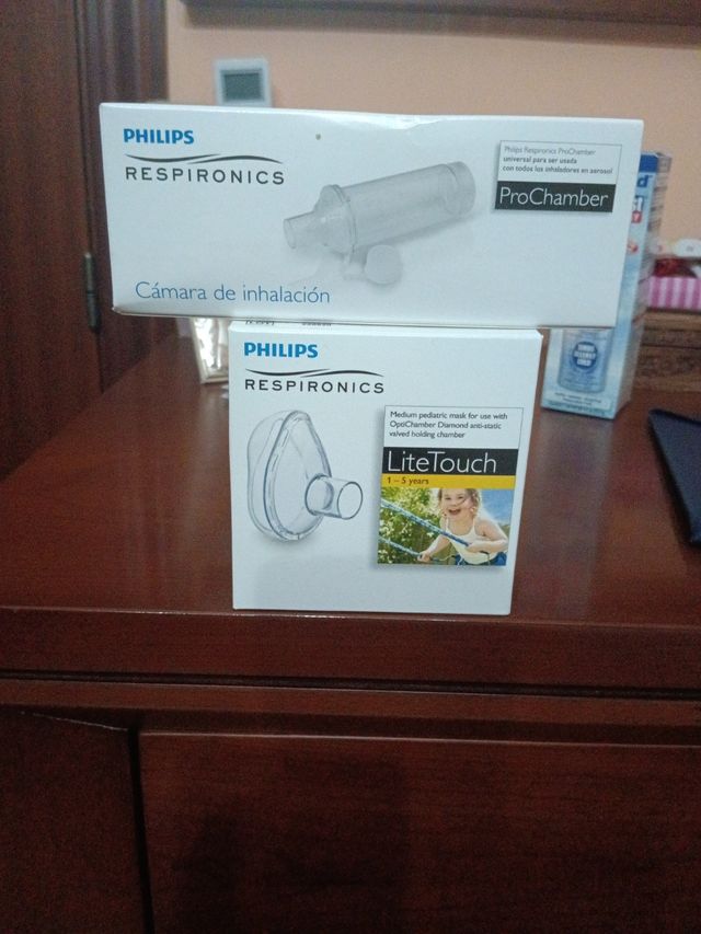 Mascarilla y cámara Prochamber