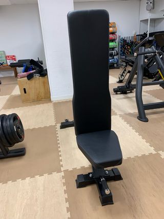 Banco fitness regulable profesional negro nuevo  