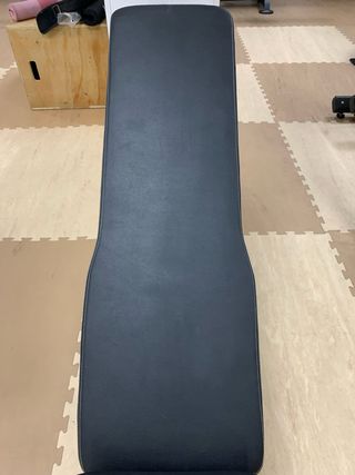 Banco fitness regulable profesional negro nuevo  