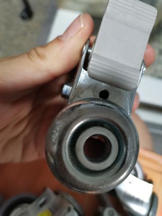 8 ruedas con suela de goma pivotantes tecnitem