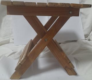 Banqueta plegable múltiples usos