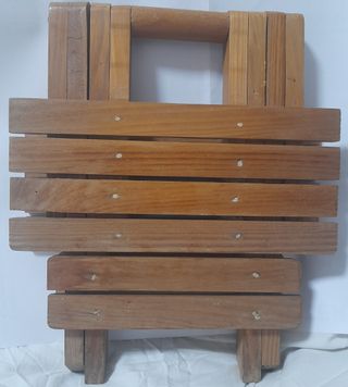 Banqueta plegable múltiples usos