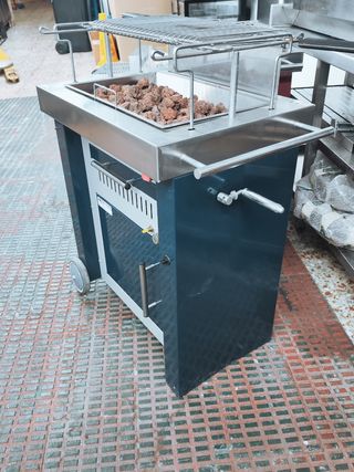 BARBACOA CARBON ENCENDIDO A GAS 