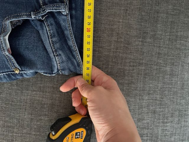 Pantalon tejano ancho / acampanado