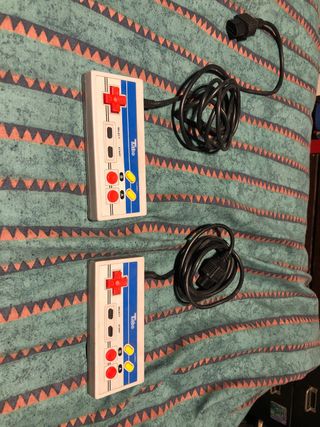 2 mandos compatibles NES modelo turbo