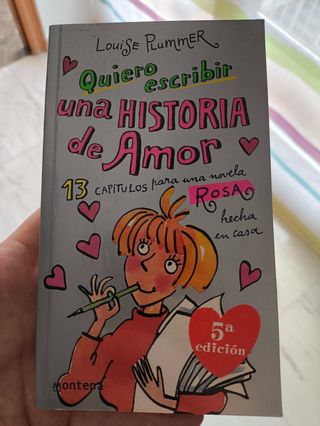 Libro quiero escribir una historia de