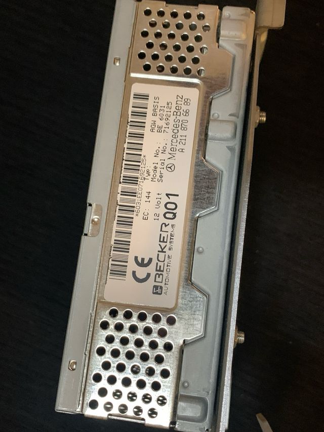 Amplificador Becker  Mercedes Benz