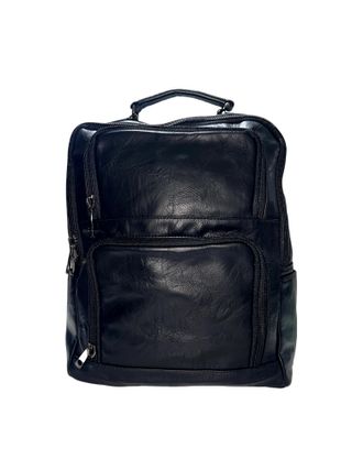 Mochila piel sintetica con cable para power bank