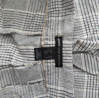 Pantalón de cuadros Mango