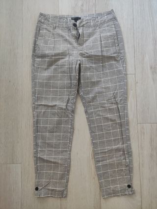 Pantalón de cuadros Mango