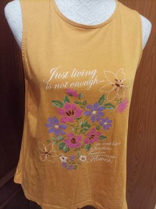 Camiseta de mujer de tirantes 