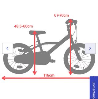 Bicicleta Btwin 500 Niña. Buen estado.
