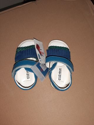 Sandali bimba clayeux